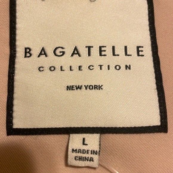 New Beware Bagatelle Collection Beige Tan Natural Trench Coat - Picture 3 of 17